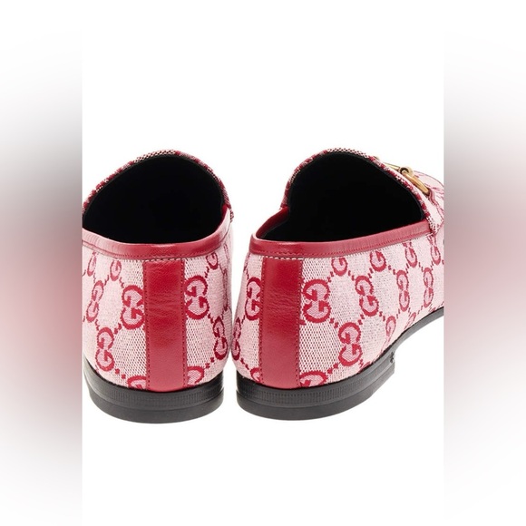 NEVER WORN! AUTHENTIC-Women’s Gucci GG Canvas Loafers Women's Size: 8 l IT: 38♥️ - Picture 8 of 14